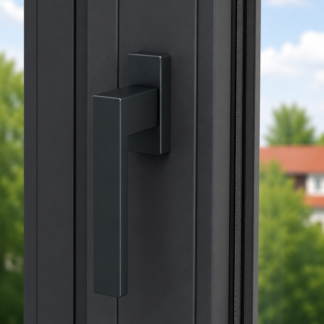 Klamka Okienna Astrum - Antracyt<br>– aluminiowa, trwała i elegancka